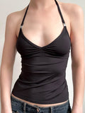 Coraline Metal Halter Top [THOIFPLZ]