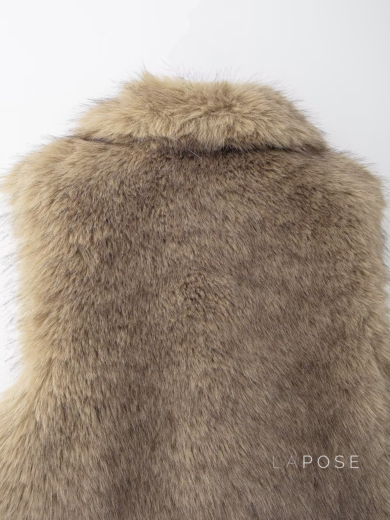 Corbin Faux Fur Lapel Vest [4RCQBXZE]