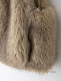 Corbin Faux Fur Lapel Vest [M54DVZNQ]