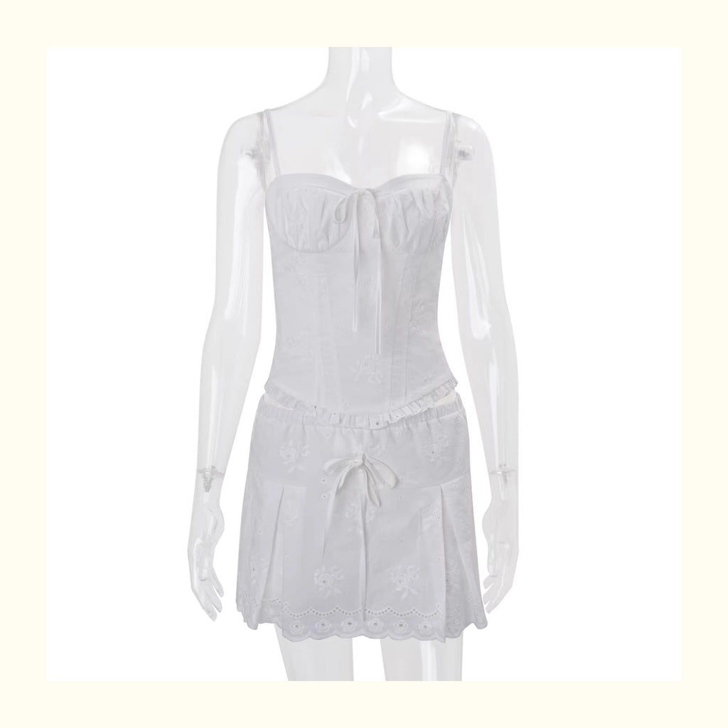 Corset Detail Skirt Set [SEG26CEC]
