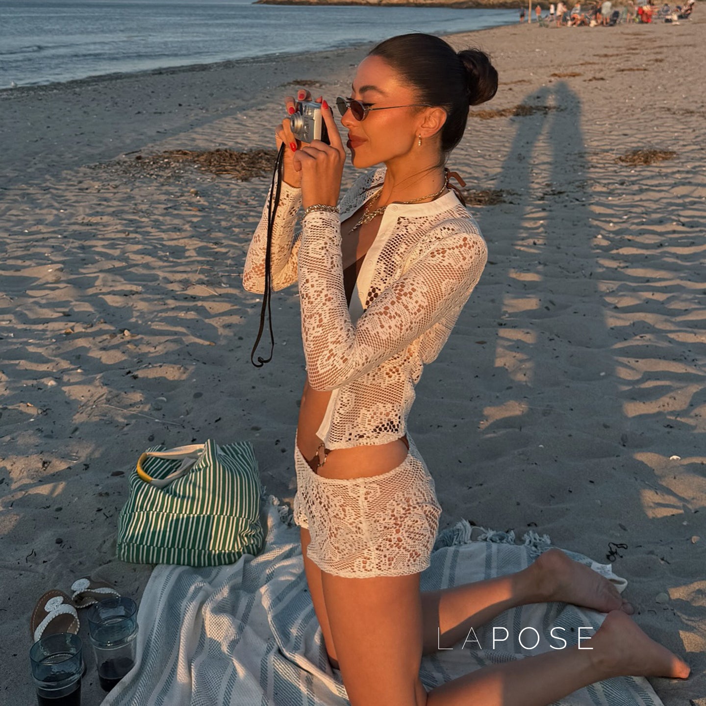 Cruz Jacquard Cut Out Short Set [NPFMQ8Y1]