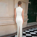 Cut-out Slit Maxi Dress [NK6B92MF]