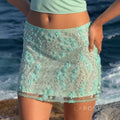 Dakoda Star Sequin Mini Skirt [1AM7OGHZ]