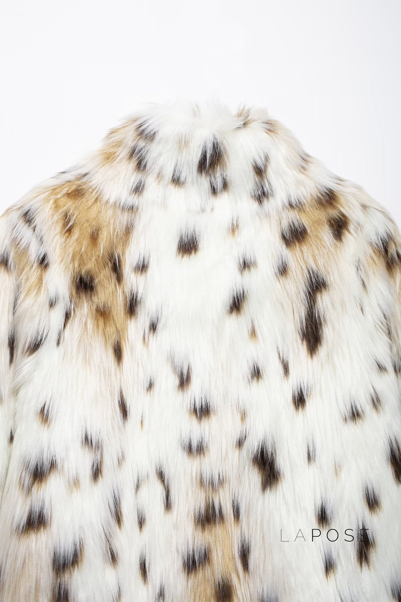 Dania Striped Faux Fur Jacket [2XTLL7ID]