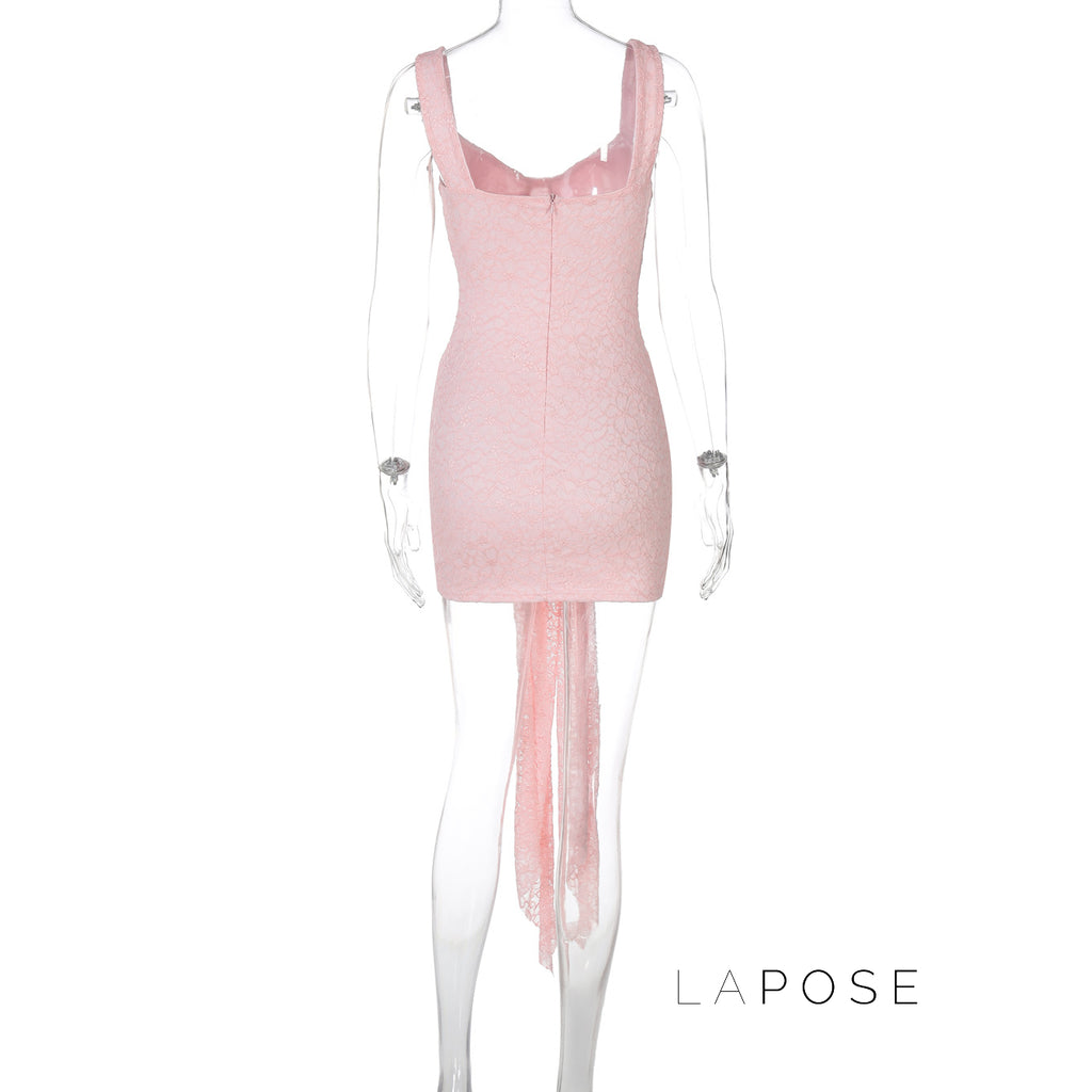 Daphne Lace Bodycon Mini Dress [0WT2XQWX]