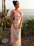 Darling Lace Slit Maxi Dress [F7X4213W]