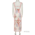 Darling Lace Slit Maxi Dress [GNZK17G8]