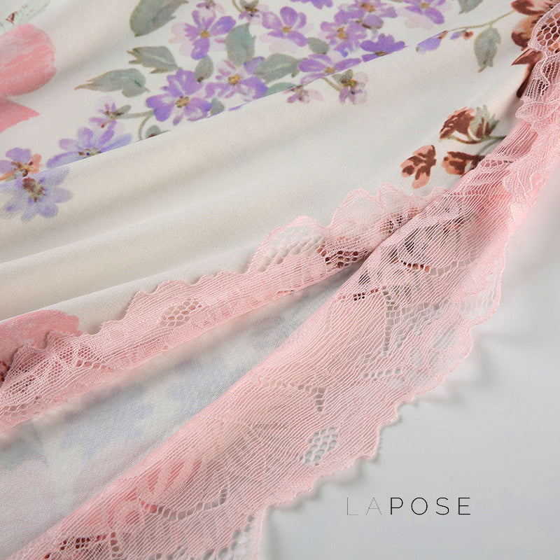 Darling Lace Slit Maxi Dress [8VJT4OAA]