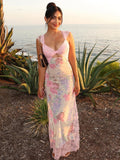 Darling Lace Slit Maxi Dress [ZP4INAJ1]