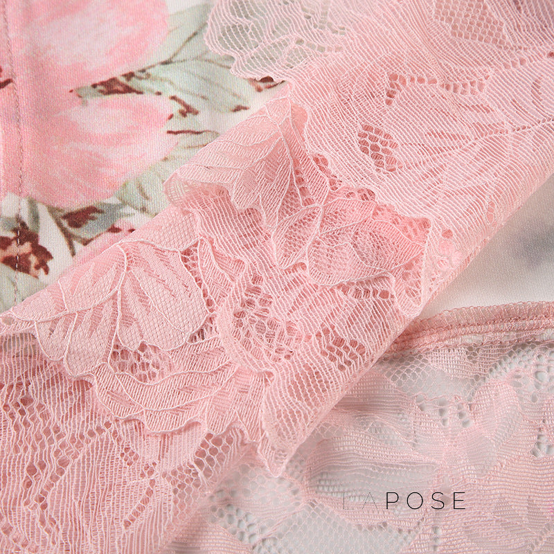 Darling Lace Slit Maxi Dress [6P3OUYLF]