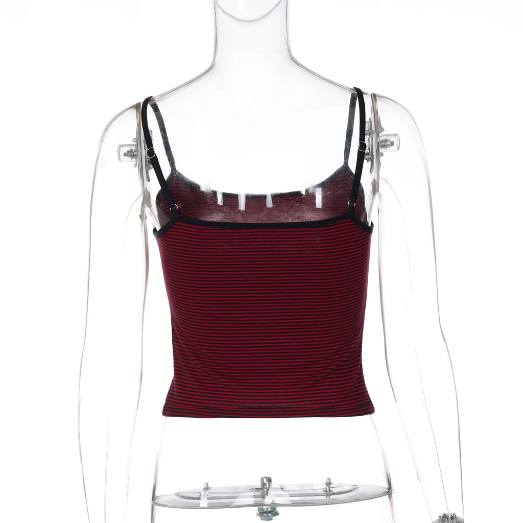 LaPose - Dayami Striped Slim Fit Camisole