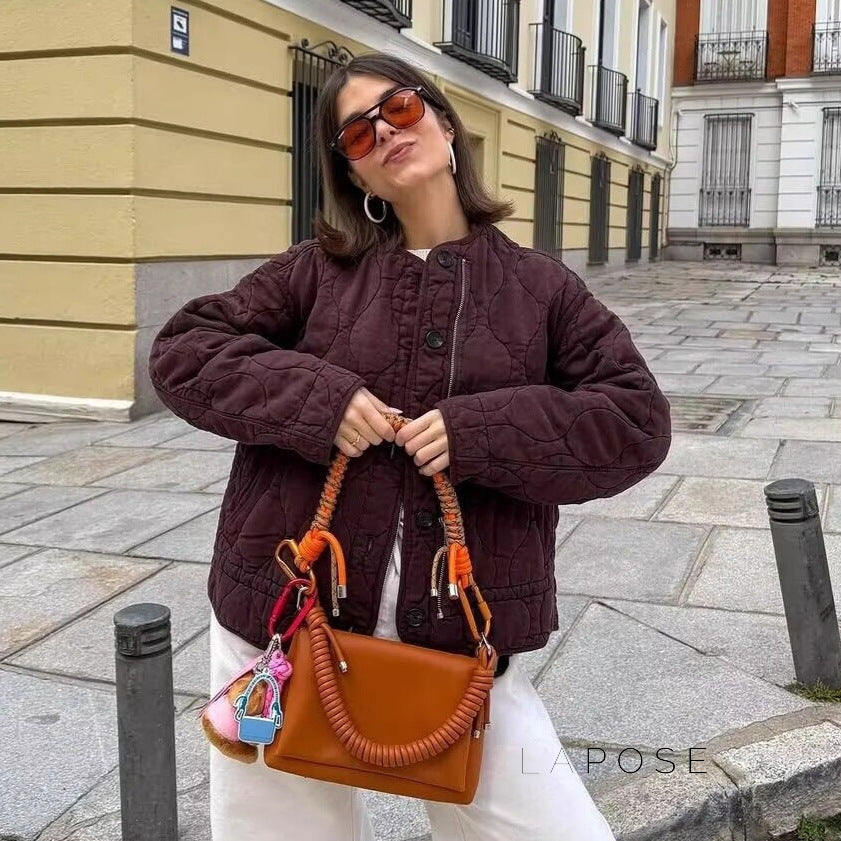 Declan Quilted Drawstring Jacket [EB3H31K6]