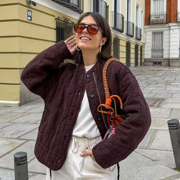 Declan Quilted Drawstring Jacket [5YL75XZ0]
