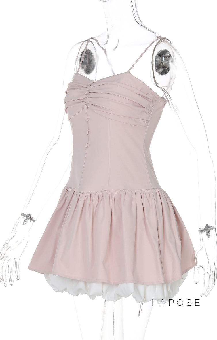 Dejah Pink Ballet Mini Dress [9MHPX2Z2]