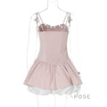 Dejah Pink Ballet Mini Dress [9TH4B8P6]
