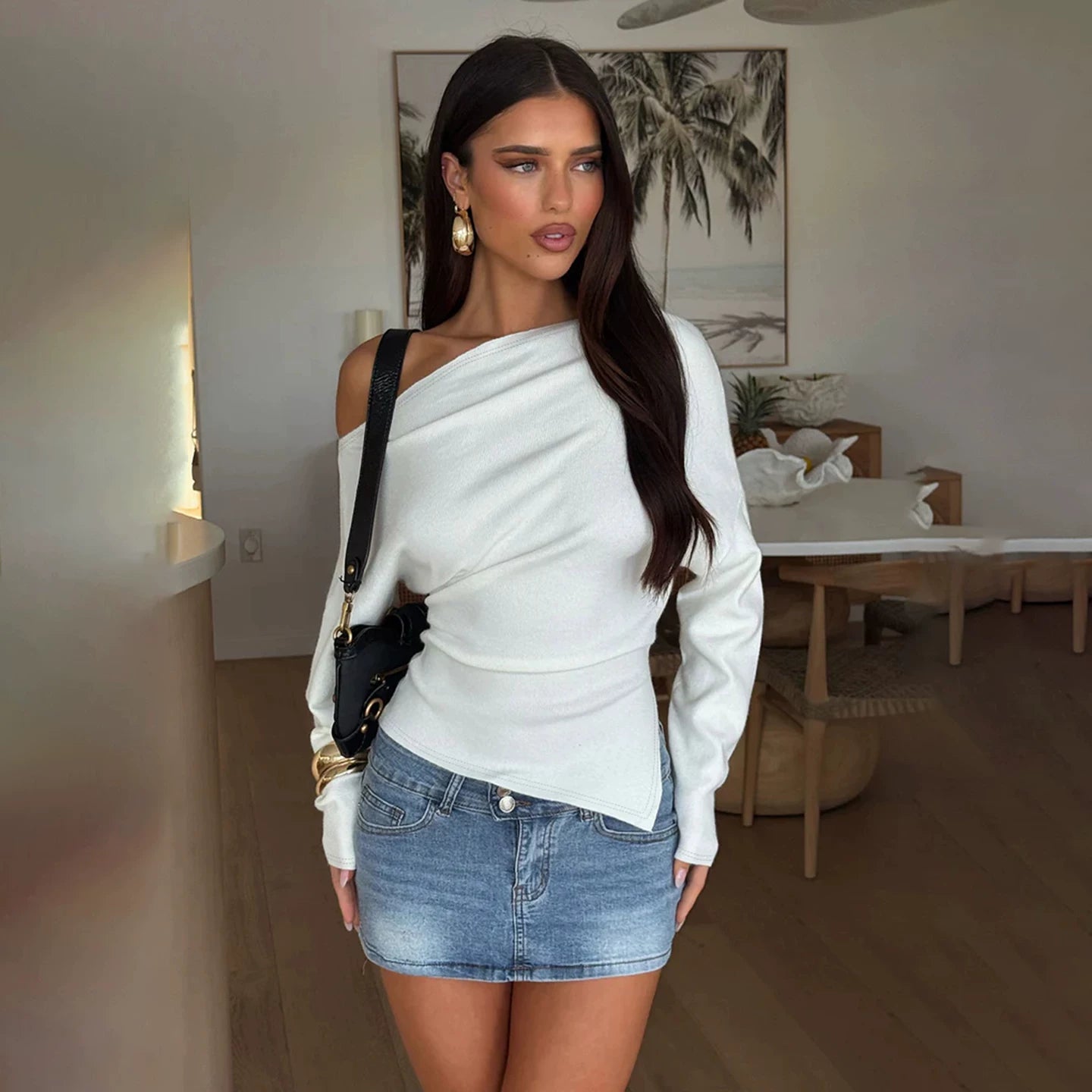 LaPose - Demiyah Asymmetric One Shoulder Top