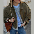 Dena Dolman Bomber Jacket [EIH1Y883]