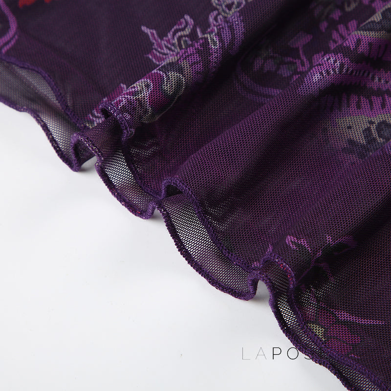 Denali Paisley Ruched Camisole [QMR09I91]