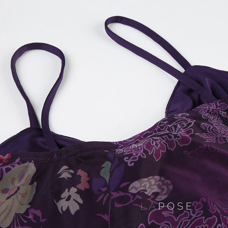 Denali Paisley Ruched Camisole [W31UCCXW]