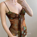 Denali Paisley Ruched Camisole [FUZWES1U]