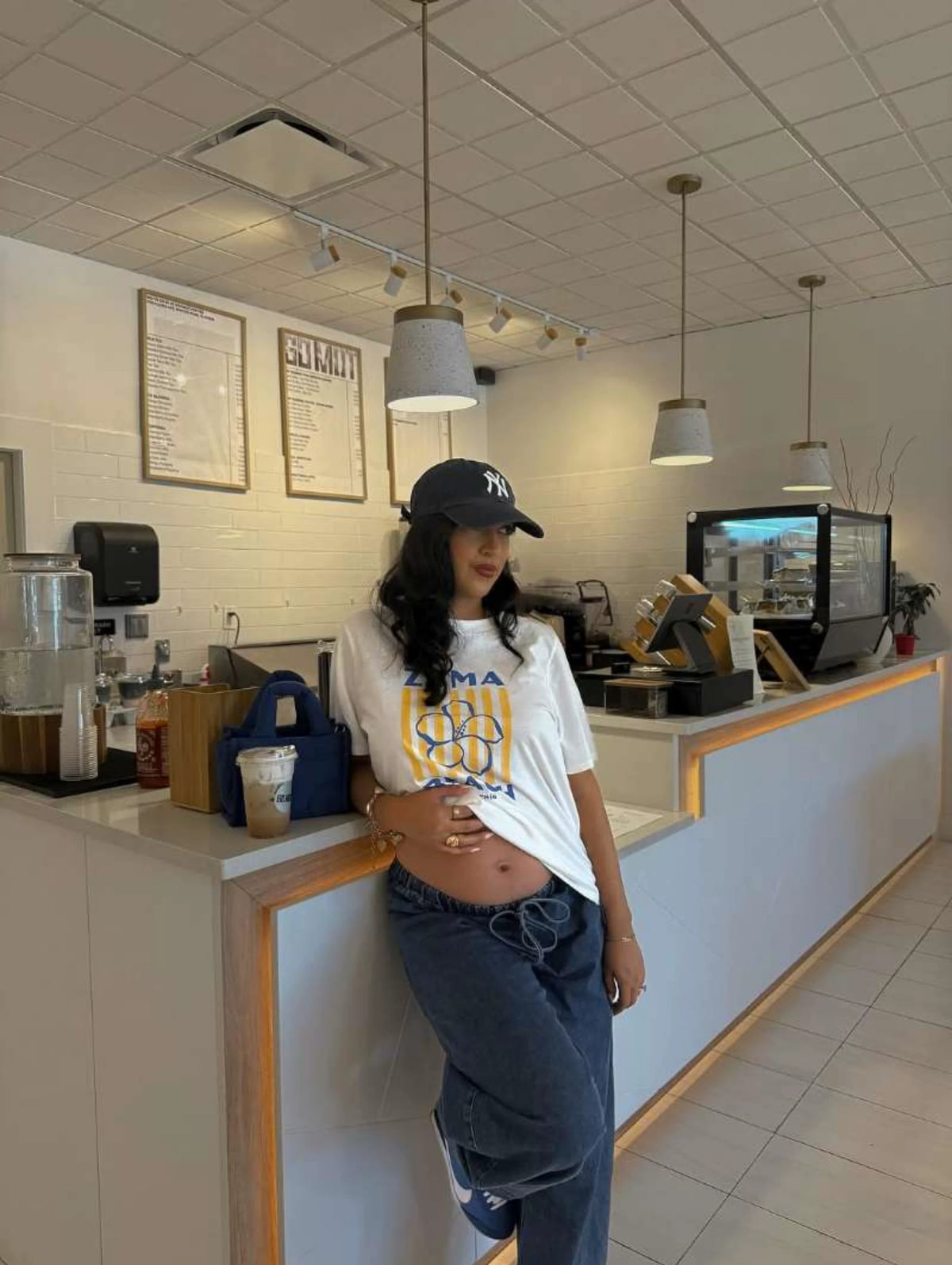 Devyn Retro Graphic Oversized T-Shirt