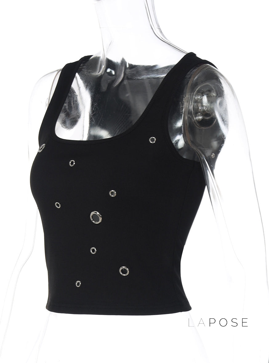 Diem Eyelet Tube Top [3PW9917S]