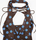 Dolly Polka Dot Halter Top [K8LE01VJ]