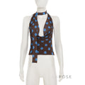 Dolly Polka Dot Halter Top [34ZR96D0]