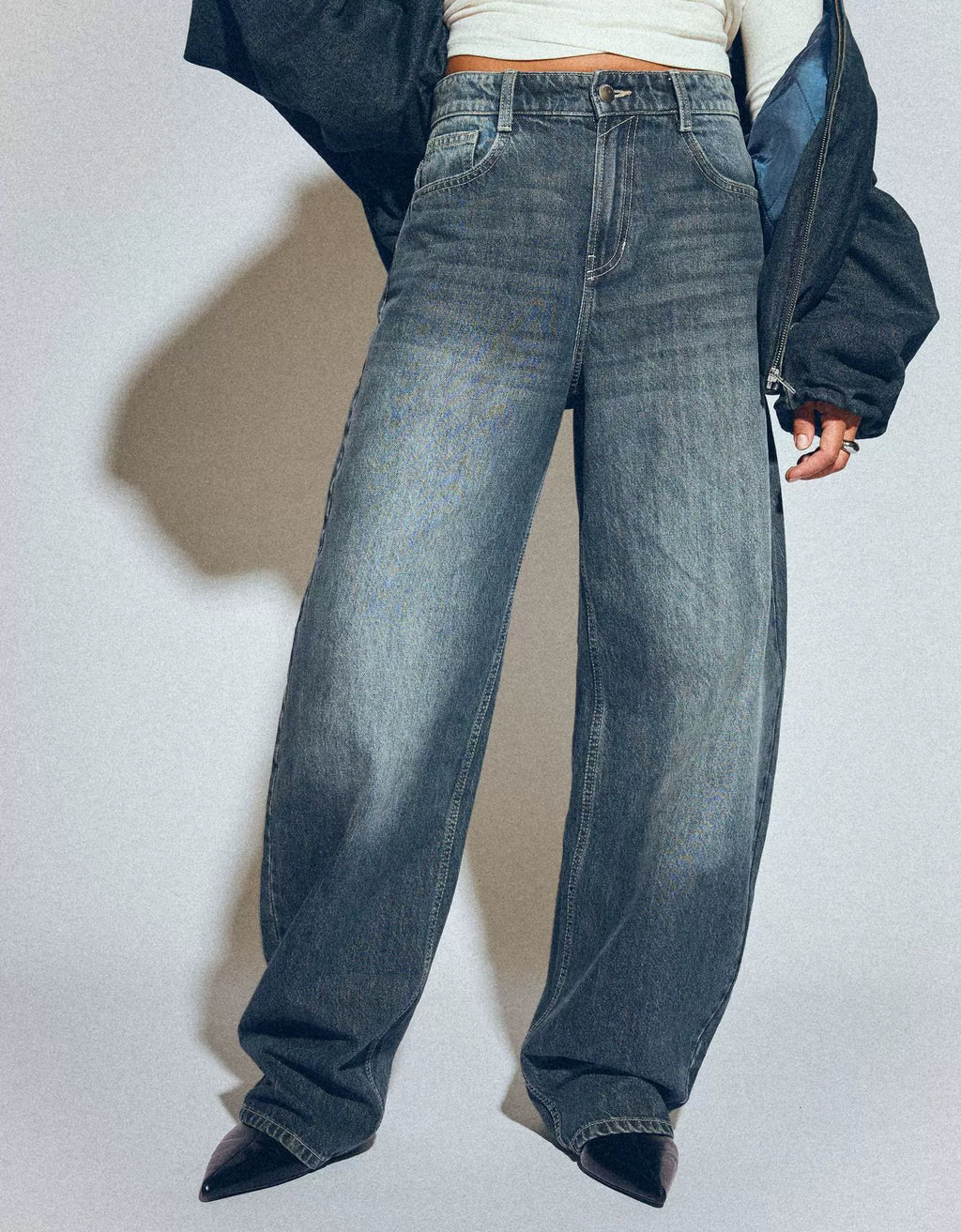 LaPose - Dorothy High Waist Barrel Jeans
