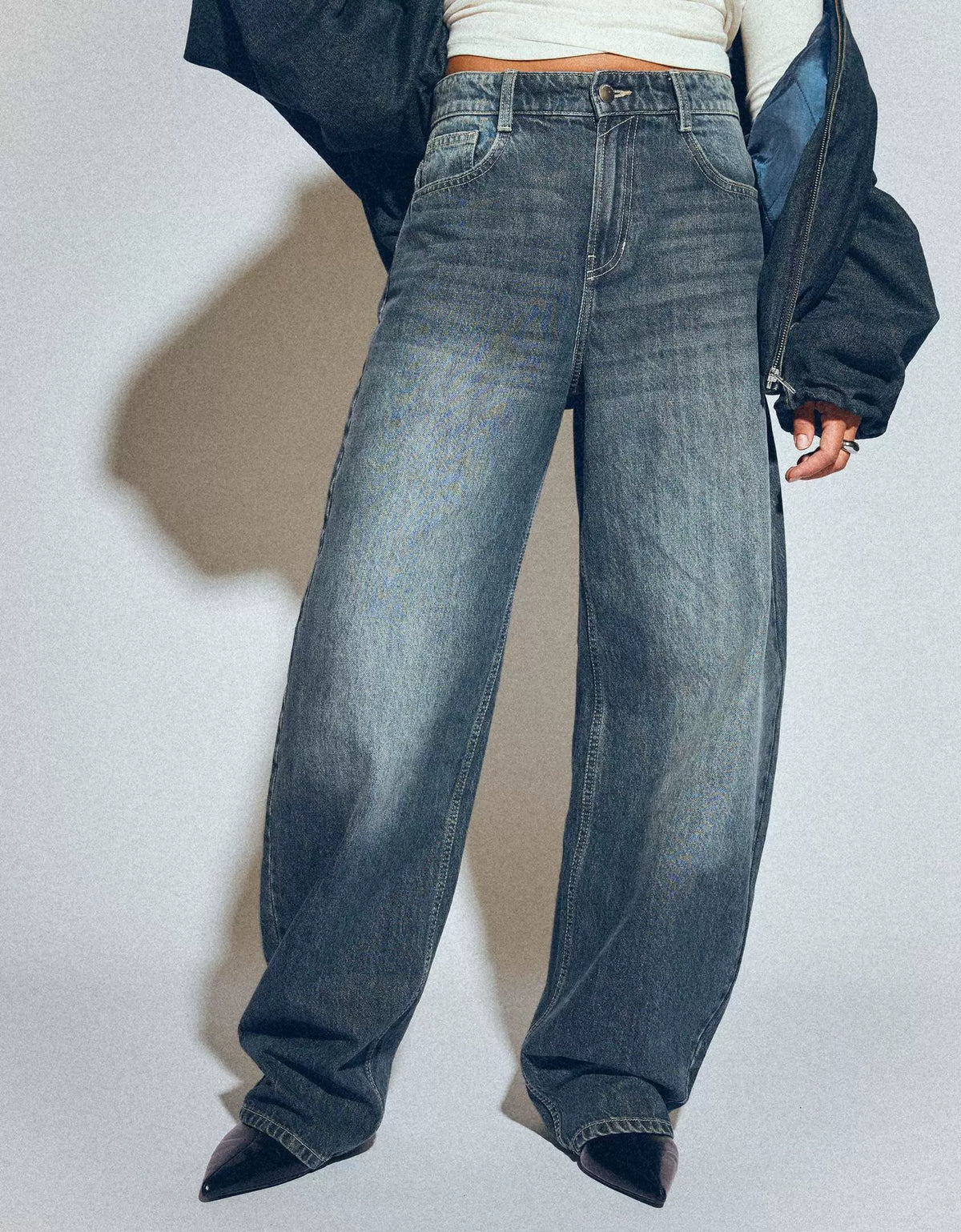 LaPose - Dorothy High Waist Barrel Jeans