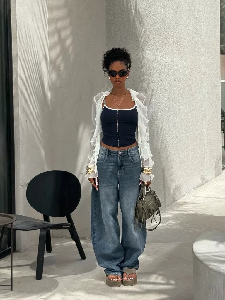 LaPose - Dorothy High Waist Barrel Jeans