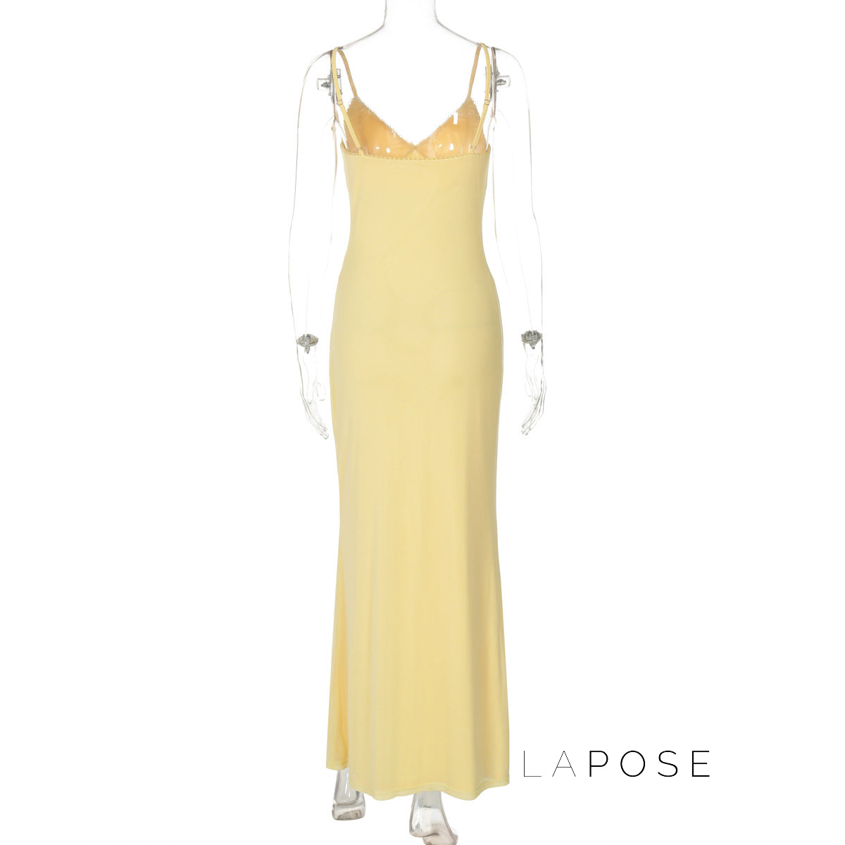Dylan Strappy Backless Maxi Dress [V96E60NB]