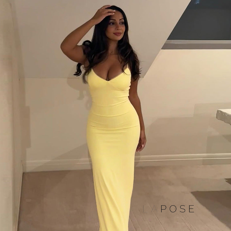 Dylan Strappy Backless Maxi Dress [2BA18HHT]