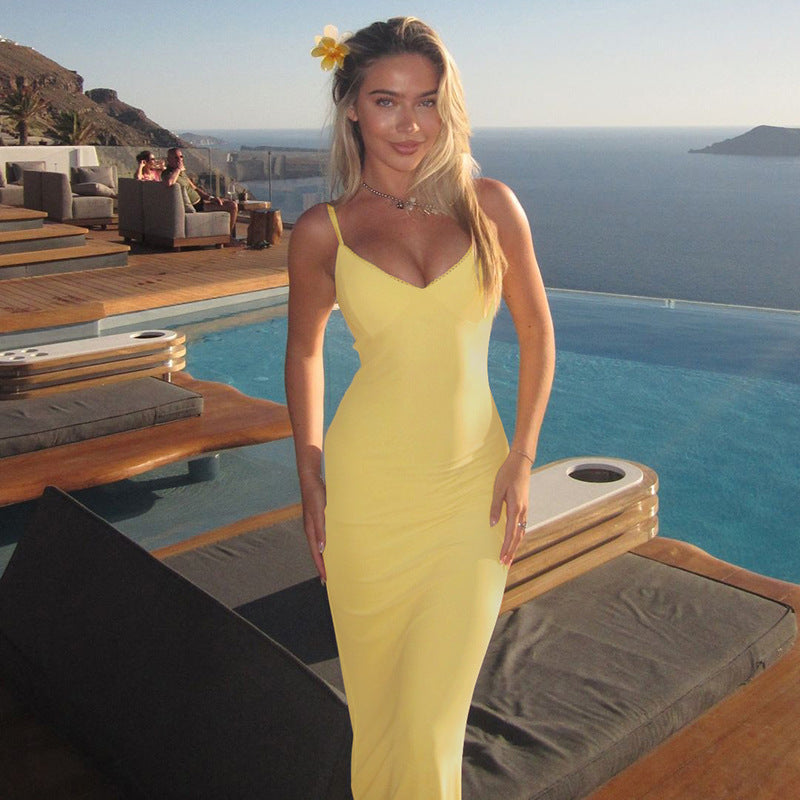 Dylan Strappy Backless Maxi Dress [I87AQE8I]