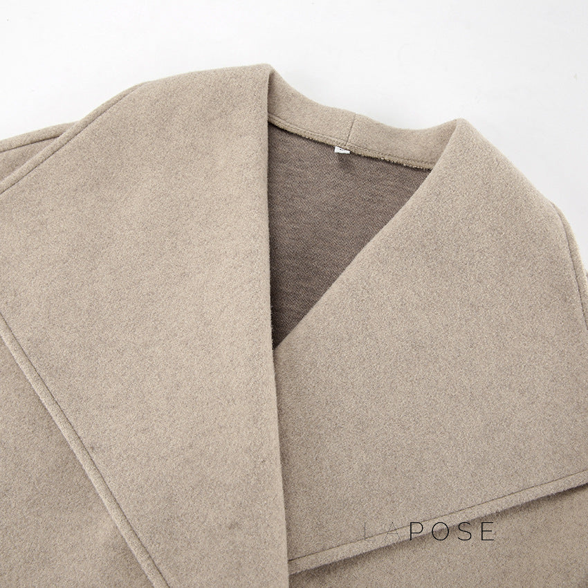Edna Double-Breasted Wool Coat [3CNAW154]