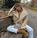 Edna Double-Breasted Wool Coat [5V0YHCP3]