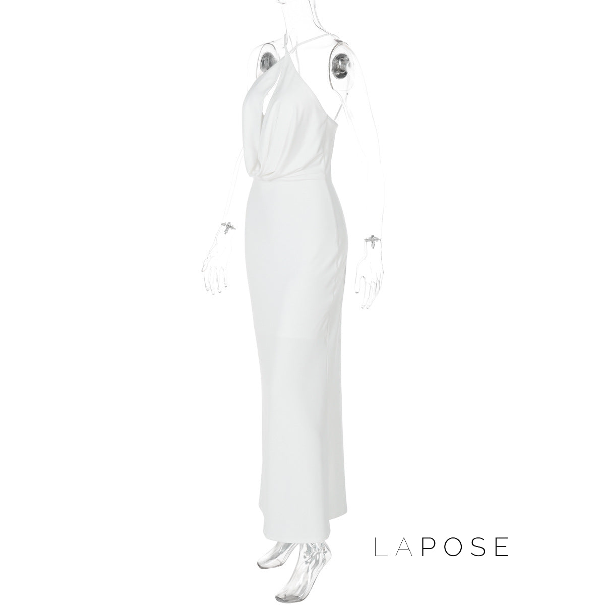 Eimy Crinkled Backless Maxi Dress [TONQN29N]