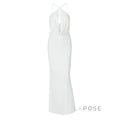 Eimy Crinkled Backless Maxi Dress [I0LDV8AQ]