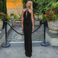 Eimy Crinkled Backless Maxi Dress [9VMV5CZ2]