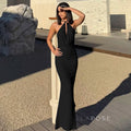 Eimy Crinkled Backless Maxi Dress [JH60IF3X]