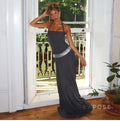 Eleanor Sequin Halter Maxi Dress [538K2QG8]