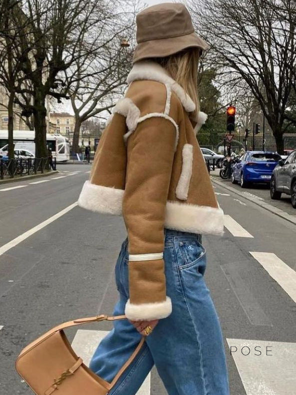 Eleanore Faux Fur Teddy Jacket [2V9QDJ9V]