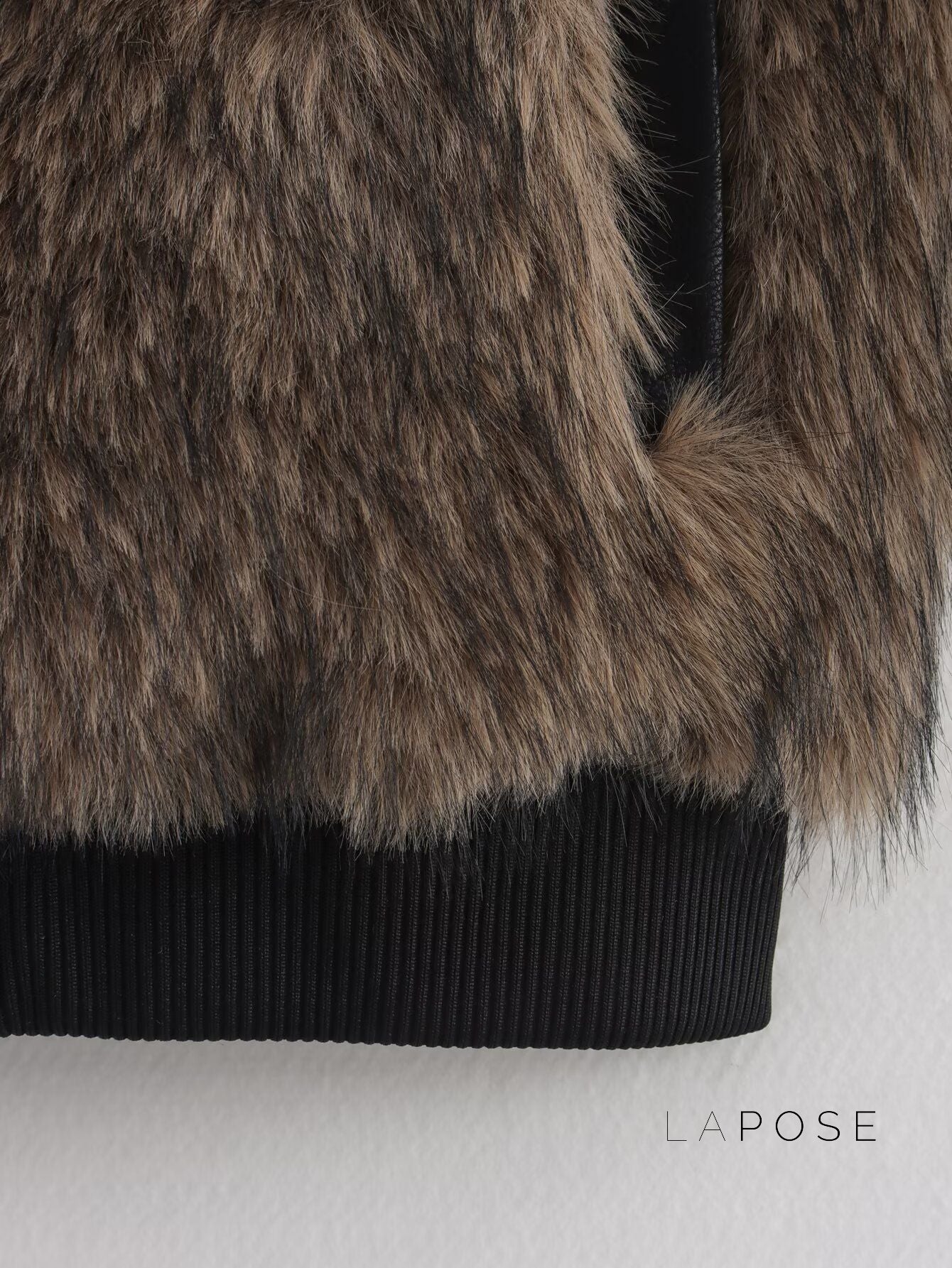 Eleonore Colorblock Faux Shearling Jacket [CRGFDB4D]