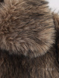 Eleonore Colorblock Faux Shearling Jacket [30BBDGRR]