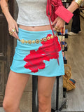 Elijah Floral Bodycon Skirt