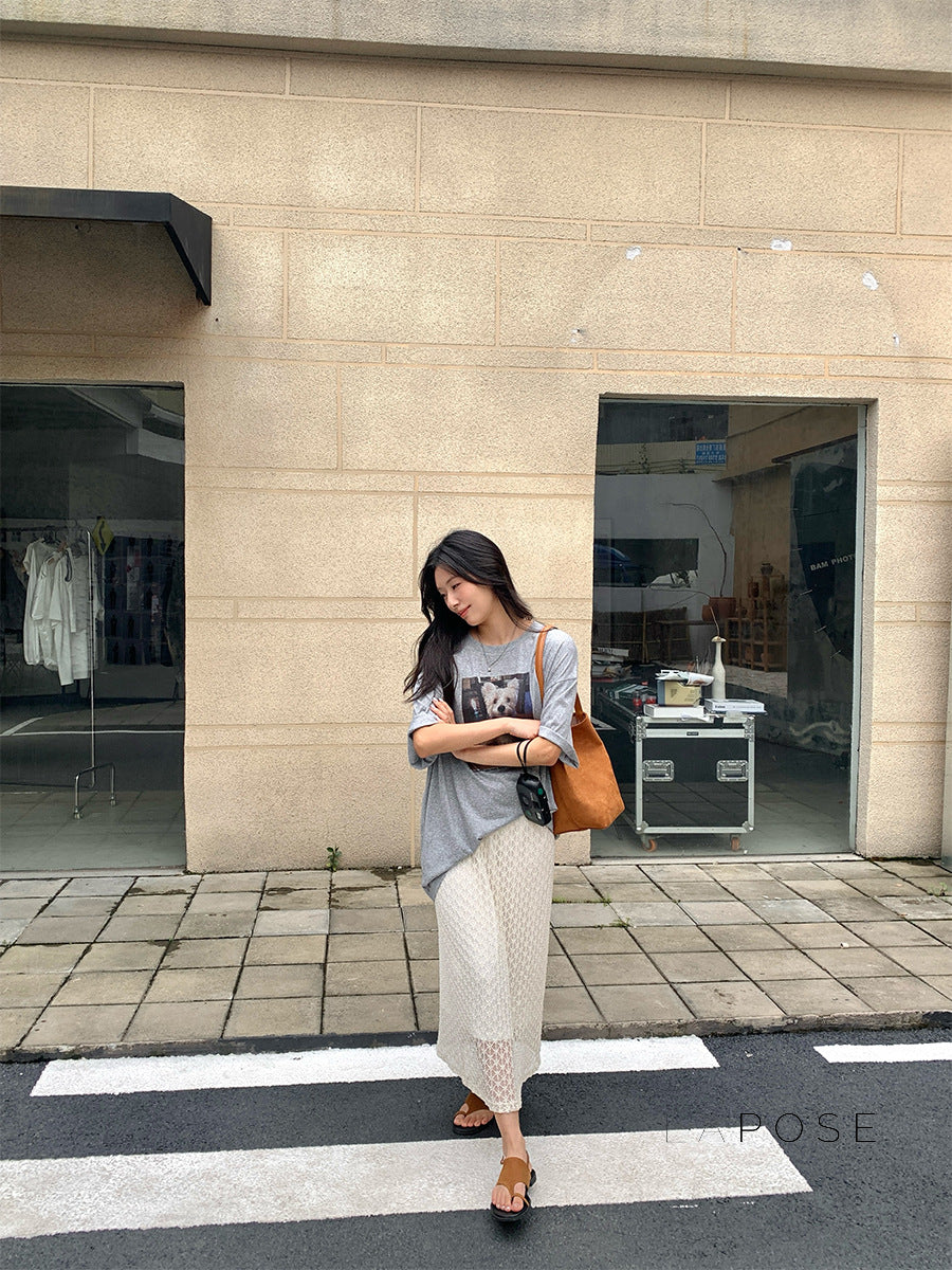 Elinor Lace Maxi Skirt [57APTP5M]