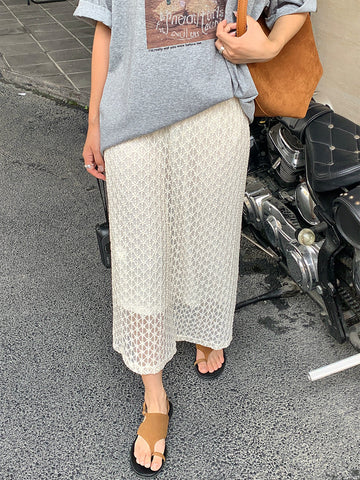 Elinor Lace Maxi Skirt [CO3SVV68]