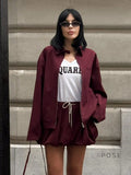 Eliza Collared Bomber Jacket [RTHPWXN2]