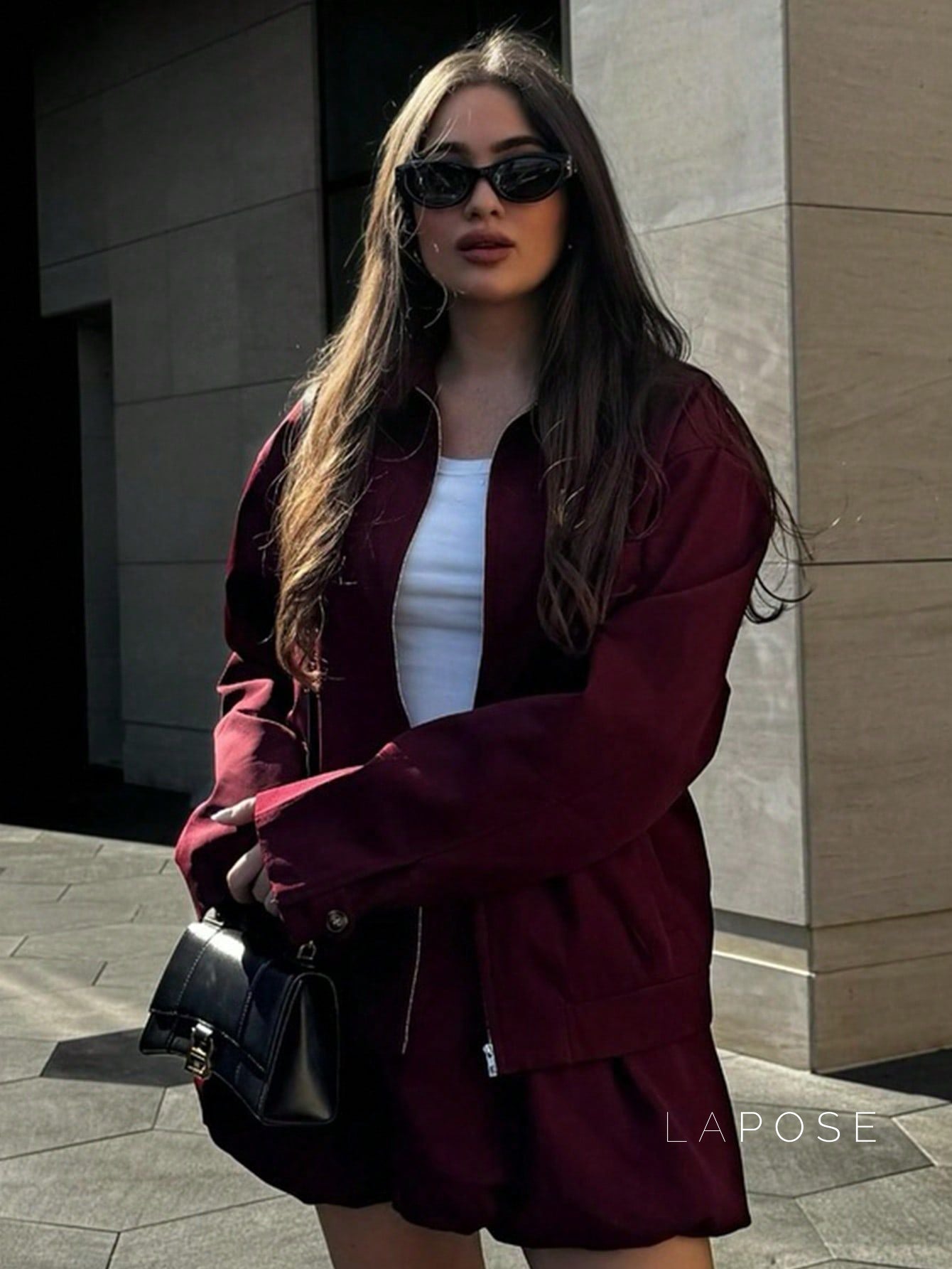 Eliza Collared Bomber Jacket [HT521PIJ]