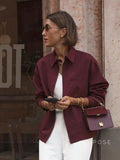 Eliza Collared Bomber Jacket [Y4LGEIKG]
